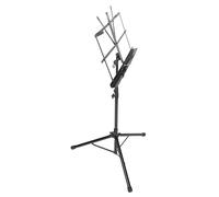 HONITANO Adjustable Iron Music Sheet Stand Tripod for Home Studio Practice Portable Book Holder for Guitar Violin Piano