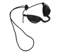 HONITANO Adjustable Protection Eye Patch Black Light Eyepatch for Adults Soft Self-adhesive Eye Protectors Suitable for Treatment and Cosmetic Procedures