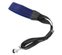 HONITANO Adjustable Saxophone Strap with Durable Metal Hook Comfortable Shoulder Harness for Alto Tenor Soprano Sax Stylish Blue Neck Belt for Musicians