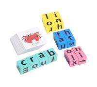 HONITANO Alphabet Puzzle Spelling Game with Word Cards Educational Letter Matching for Cognitive Development and Parent Interaction Easy Learning Tool