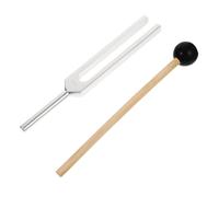 HONITANO Aluminum Alloy Tuning Fork Set with Mallet and Cleaning Cloth Precision Musical Instrument for Healing Sound Therapy Meditation and Vibration Therapy Multi-functional Heal Tuner
