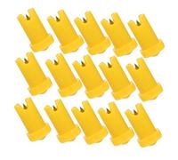 HONITANO Anti-Blocking Eyelash Glue Bottle Needles 100Pcs 1.3X0.8X0.6Cm Stainless Steel Eyelash Extensions Tool for Professional Salon Use Replacement Nozzles