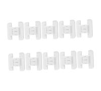 HONITANO Baby Safety Cabinet Locks and Fridge Locks for Boys and Girls, Childproof Drawer and Cupboard Latches, White Plastic, 10pcs Set, Childproofing for Kitchen and Refrigerator Safety