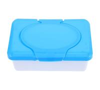HONITANO Baby Wipe Holder Plastic Dispenser Box with Lid Holds 80 Wipes Moisture Retention Easy to Clean Travel and Home Use