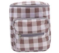 HONITANO Bag for Strong Oxford Material Binding Cloth Rope and with Portable Hanging Storage, Fashion Print Pattern Organizing Baby Nursery Diaper Bottles and Newborn