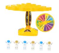 HONITANO Balance Spaceman Stacking for Plastic Astronaut Building Blocks Educational Family Plaything for Hand-eye Coordination and Communication Skills Development