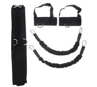 HONITANO Basketball Training Bands with Vertical Resistance for Leg Muscle Strength Elastic Basketball Jumping Trainer for Agility Conditioning Hand Eye Coordination Development