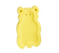 HONITANO Bath Mat Non-Slip Sponge Cushion for Newborns and Boy Girl Quick-Dry Soft Bath Pad in Bright Cartoon Color