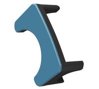 HONITANO Bathroom Toilet Footstool Squatting Step Stool for Adults and Children, Thickened Non-Slip Potty Stool Blue-Black Finish, Supportive Toilet Posture Aid for Home and Pregnancy Use