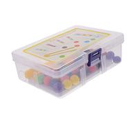 HONITANO Bead Fine Motor Skills for Tweezer and Test Tube Educational Color Cognition Learning for Hand Eye Coordination and Logical Thinking Development