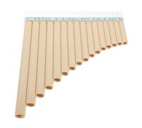 HONITANO Beginner Pan Flute in C Key 16-Pipe Portable Panpipes for Musical Education - ABS Resin School Musical Instrument for Students and Future Artists