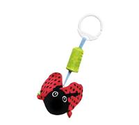 HONITANO Bells Animal Shaped Cradle Hanging Rattles Red Ladybird Cartoon for Bedside Soothing and Eye Hand Coordination Development