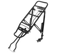 HONITANO Bike Rear Shelf Carrier Rack for Mountain Bikes, Compatible with V-Brake and Disc Brake, Sturdy Bicycle Back Stand Luggage Carrier for Outdoor Cycling