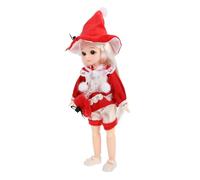 HONITANO Bjd Doll with Clothes Shoes Hat and Shoulder Bag Vivid Jointed Christmas Realistic Design for Imaginative Play and Parent Interaction