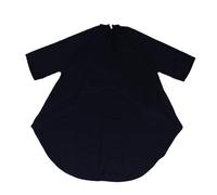 HONITANO Black Hairdressing Cape with Sleeves, Reusable Polyester Pongee | Adult Haircut Cloak, Light Weight Precise Fit, Comfortable Wear, Black Salon Apron for Boys and Girls