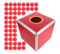 HONITANO Blank Raffle Box for Parties Multi-Functional Ticket Storage with Detachable Tray for Fundraising Events and Raffles for Occasions