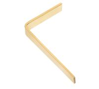 HONITANO Brass Excellent Right Design Saxophone Repair Tool Angle for Maintenance Precise Featuring Sound Conductivity and Sturdy Construction for Woodwind Instrument