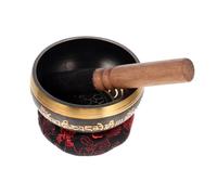 HONITANO Buddha Sound Bowl Tibetan Singing Bowl Cushion and Mallet for Meditation Practice at Home Yoga Studio Random Color