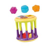 HONITANO Building Block Assembling with Spherical Shaking Blocks for Sensory Development Fine Polished Surface Visual and Hearing Exercise for Boy Girl