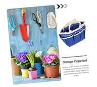 HONITANO Capacity Oxford Cloth Gardening Tool Bag with Multiple Pockets Portable Garden Tool Storage Pouch with Ergonomic Non Skid Handle for Comfortable Carrying and Easy Organization