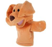 HONITANO Cartoon Dog Hand Puppet Plush Animal Interactive for Storytelling for Develops Dexterity Imagination Fun Parent Playtime