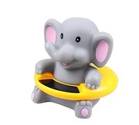 HONITANO Cartoon Elephant Bath Thermometer Electronic Water Temperature Monitor Floating Multi Purpose Bath for Swimming Pools and Bathtubs Easy to Use and Safe for Boy Girl Random Color