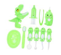 HONITANO Childrens Dentist Kit Dinosaur Doctor for Pretend Play Role Playing Game Educational Tool for Hand Eye Coordination and Empathy Development