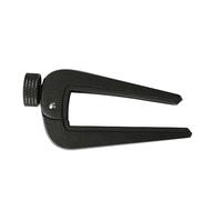 HONITANO Clip Capo Tuner for Acoustic Electric Guitar Ukulele Classical Durable Scratch Pad Easy to Use Accurate Tuning for All Skill Levels Black