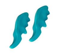 HONITANO Compact Mini Thumb Massagers Green Acupoint Massage Tools Portable Handheld Creative Therapy for Stress Relief and Trigger Point Relaxation