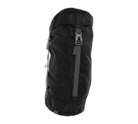 HONITANO Compression Sack for Backpacking and Down Jacket Storage Medium Black Outdoor Stuff Sack with Dual Zippers and Window for Space-saving Hiking and Camping Gear