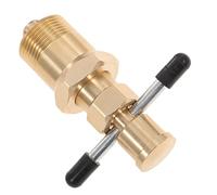 HONITANO Compression Sleeve Puller Solid Brass Ferrule Removal Tool Plumbing Fittings Extractor for Angle Stop Valve Replacement and Quarter Turn Valve Maintenance