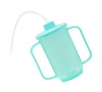 HONITANO Convalescent Feeding Straw Cup for Disabled Patients Design with Scale for Bedridden Elderly Reusable Drinking Mug Suitable for Water Soup Porridge
