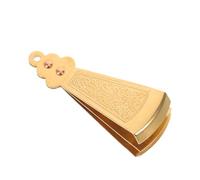 HONITANO Copper Beard Tweezers Handmade Hair Removal Tool Vintage Brass Facial Hair Plucker for Men’S Mustache Grooming Precision Eyebrow Clamp