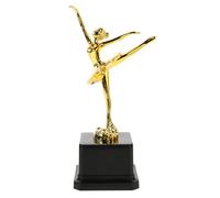 HONITANO Creative Plastic Dance Trophy Cup for School Competitions Ballet Latin Dance Award Decorative Prize for Performance Winners