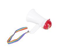 HONITANO Creative Portable Handheld Megaphone Speaker Sound Amplifier for Speech and Publicity Plastic Voice Enhancer for Stage Outdoor and Family Use