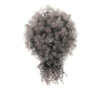 HONITANO Curly Afro Puff Ponytail Extension Drawstring Hair Bun for Women Voluminous Clip Synthetic Hairpiece Natural Look High Temperature Resistant Hair Extensions for Parties and Daily