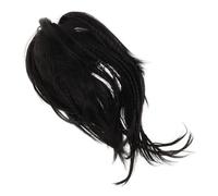 HONITANO Curly Claw Clip Ponytail Hair Extension for Women Lightweight Breathable Synthetic Hairpiece Natural Texture Short Ponytail Wig for Casual and Formal Events