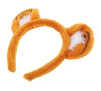 HONITANO Cute Tiger Ear Headband Lightweight Soft Material Animal Hair Hoop for Women Party Favor Cosplay Accessory Comfortable Wearing Experience