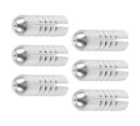 HONITANO Dart Wing Correctors for Family Recreation and Events 6pcs Aluminum Alloy Silver, Easy Maintenance with Wide Range Adaptability for Dart Flights and Shafts