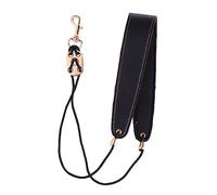 HONITANO Deluxe PU Saxophone Neck Strap with Widened Comfortable Harness Durable Metal Trigger Snap Hook for Alto Tenor Soprano Sax Players Smooth Pressure Relief Design for Long Practice