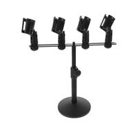 HONITANO Desktop Microphone Stand Arm for Table Desk Interviews Podcasts Online Chat Lectures Meetings