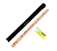 HONITANO Detachable Abs Resin 6-hole 4pcs Recorder f Key with Carrying Bag and Membrane, Safe Educational Wind Instrument for Children and Students Beginner Music Practice