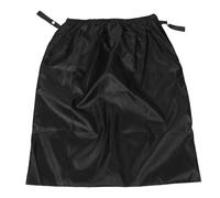HONITANO Diaper Pail Wet Bag, Reusable Pail Liner for Cloth Diapers, Washable Trash Can Insert, Drawstring Laundry Hamper Liner for Nursery Kitchen Black