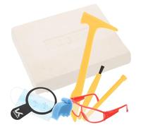 HONITANO Dinosaur Digging Excavation Kit for Educational Paleontology with Realistic Skeleton Model and Tools Creative Archaeology Science Boys