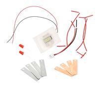 HONITANO DIY Fruit Battery Science Kit Zinc and Copper Plates, Potato Clock Making Set for ’ Physics Experiments and Educational Fruit Battery Project