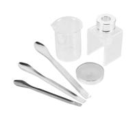 HONITANO Diy Lipstick Repair Tool Make Your Own Lipstick Silicone Mold Graduated Beakers Cup for Accurate Measurements