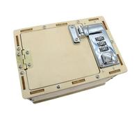 HONITANO DIY Mechanical Password Lockbox Kit for Craft Material with Digital Combination Lock Enhances Logical Thinking and Hands Skills Parent Storage Box