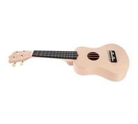 HONITANO DIY Ukulele Kit Lightweight Plastic Handicraft Music Instrument for Beginners and Boys and Girls, Easy to Self-assemble and Paint, 21 Inch Ukulele Craft Supplies for Creative Fun
