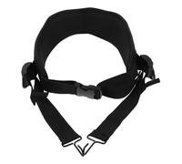 HONITANO Djembe Drum Strap African Hand Percussion Waist Belt Metal Hooks Thickened Breathable Black Shoulder Strap for Snare Drum Accessories