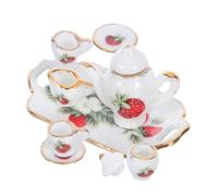 HONITANO Dollhouse Mini Furniture Decoration Miniatures Dollhouse Accessories Miniature Props Mini Teacup Tiny Coffee Cups